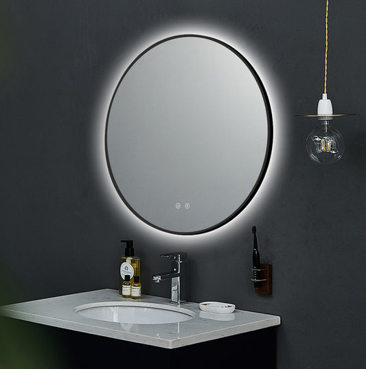 Specchio LED Ares Nero