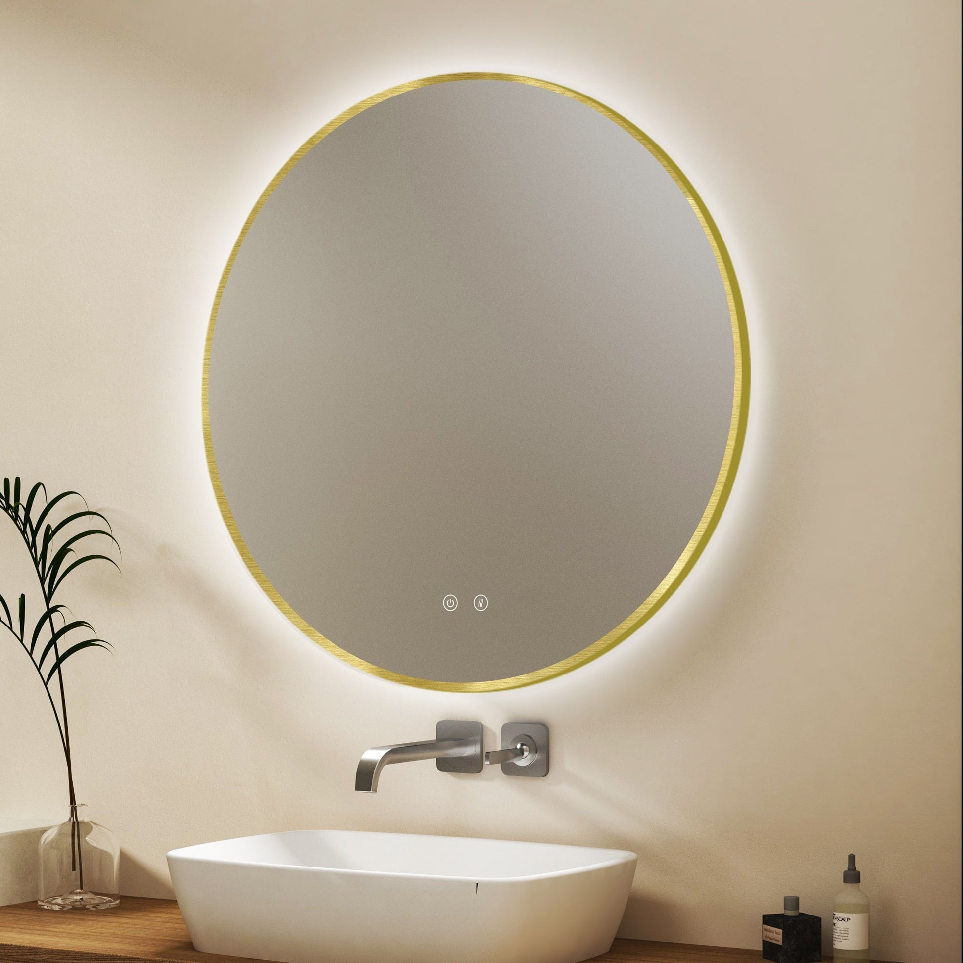 Specchio LED Ares Oro