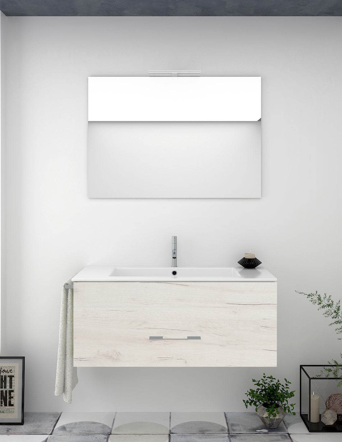 Mobile da bagno FLORENCIA con lavabo
