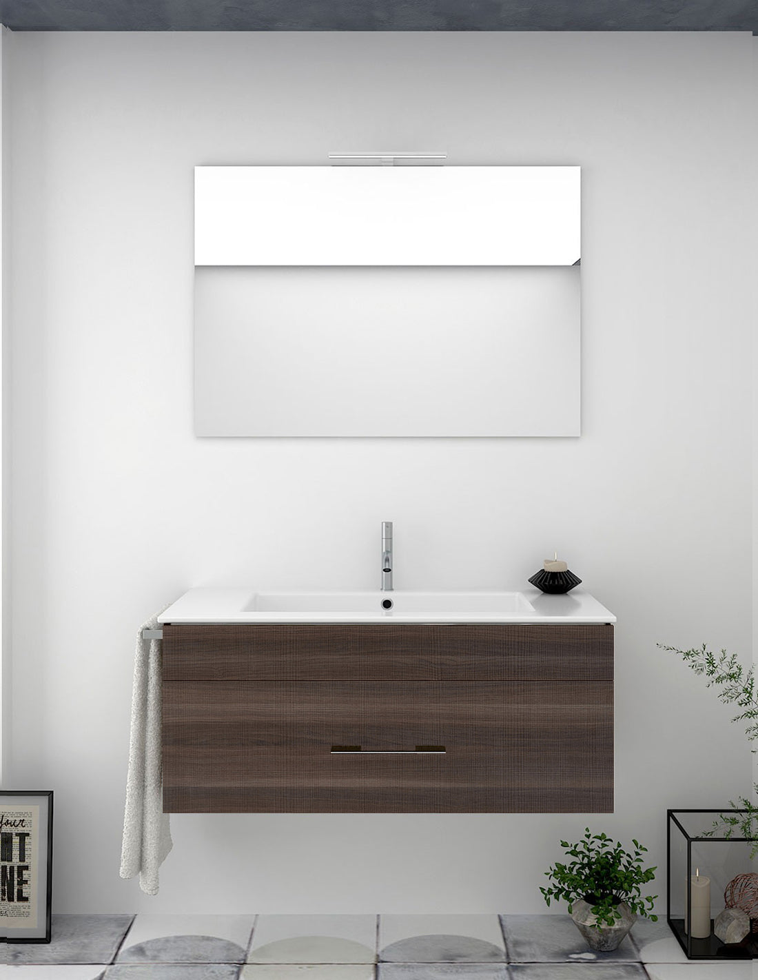 Mobile da bagno FLORENCIA con lavabo
