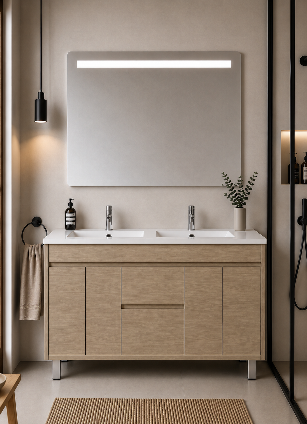 Mobile da bagno ISQUIA con lavabo