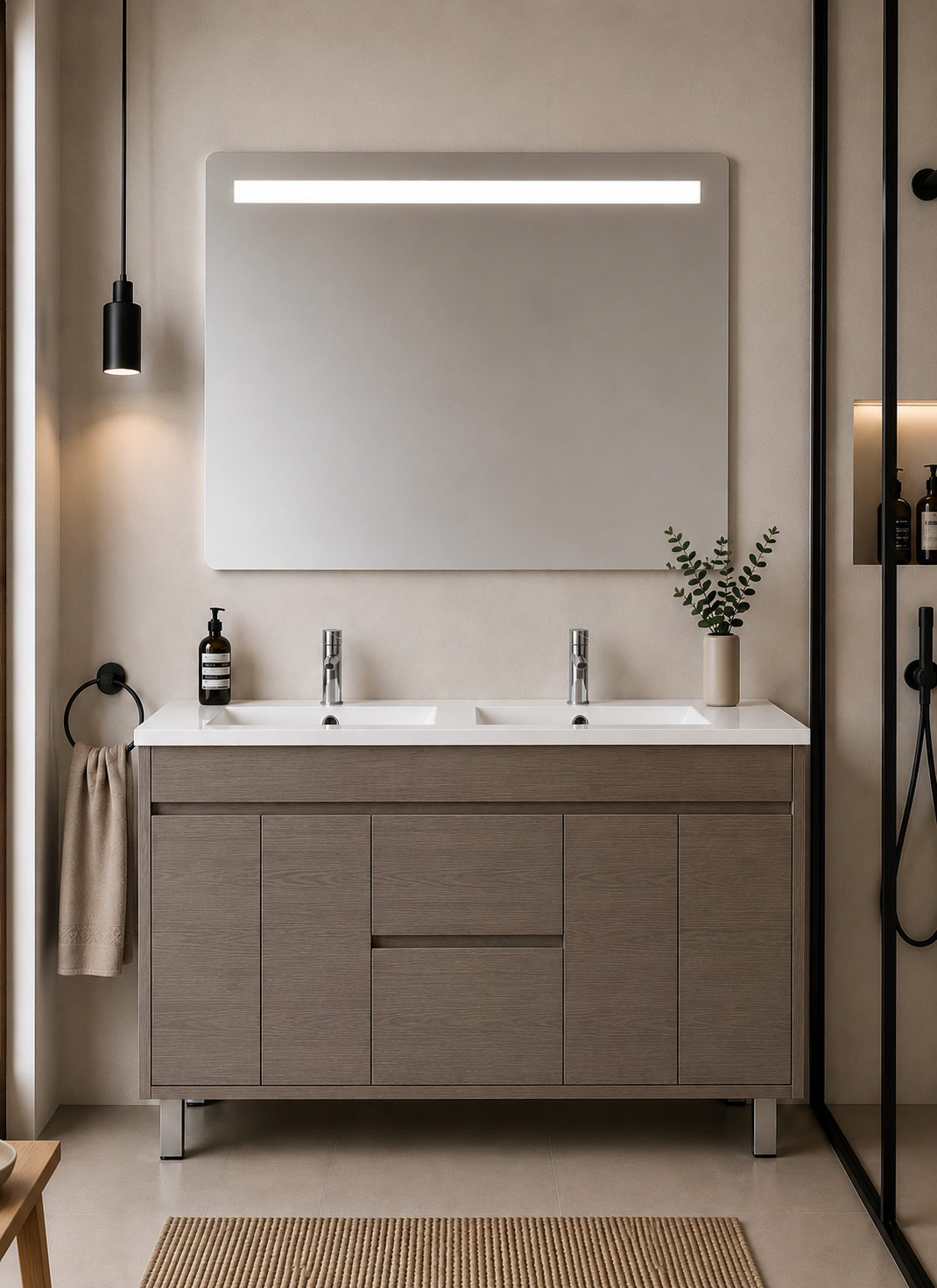 Mobile da bagno ISQUIA con lavabo