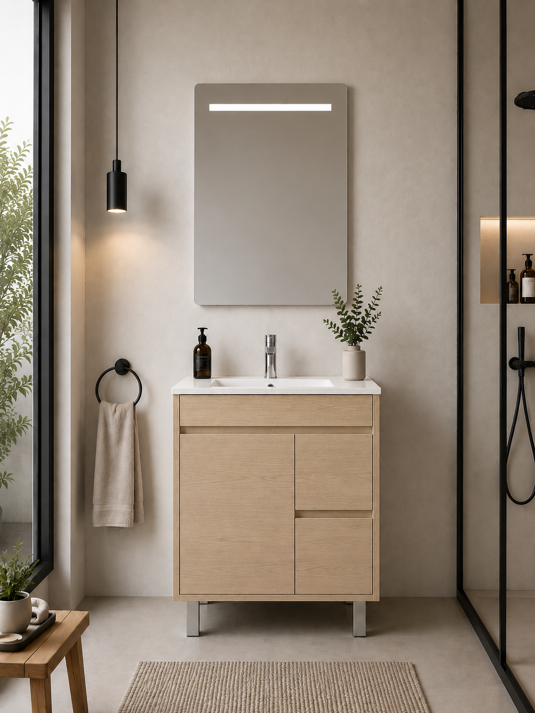 Mobile da bagno ISQUIA con lavabo