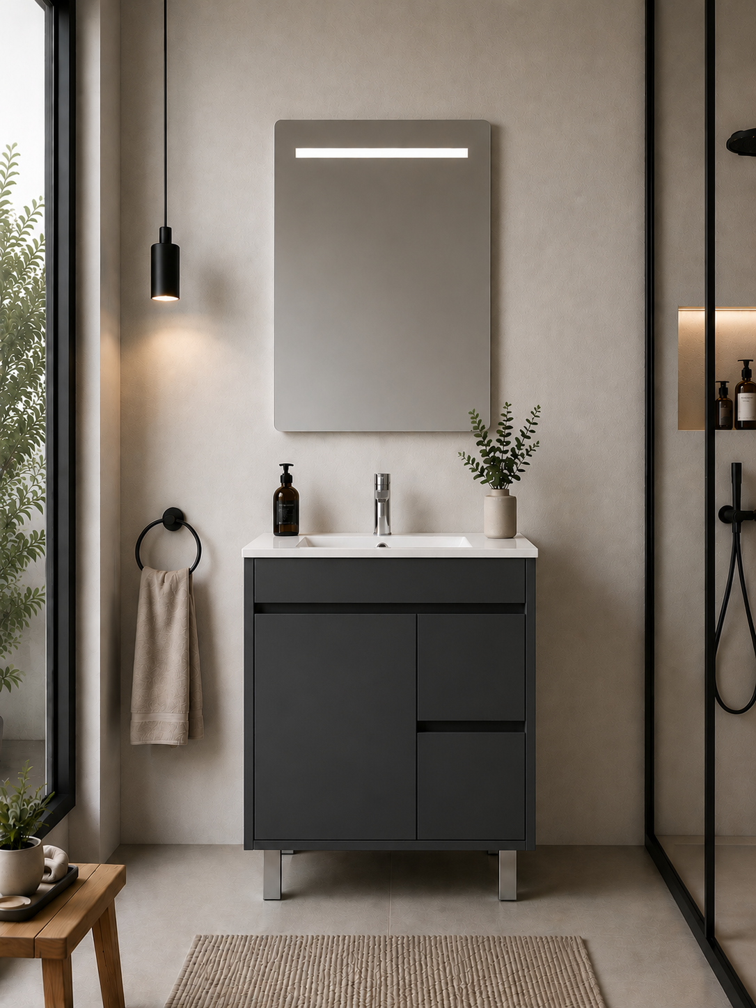 Mobile da bagno ISQUIA con lavabo