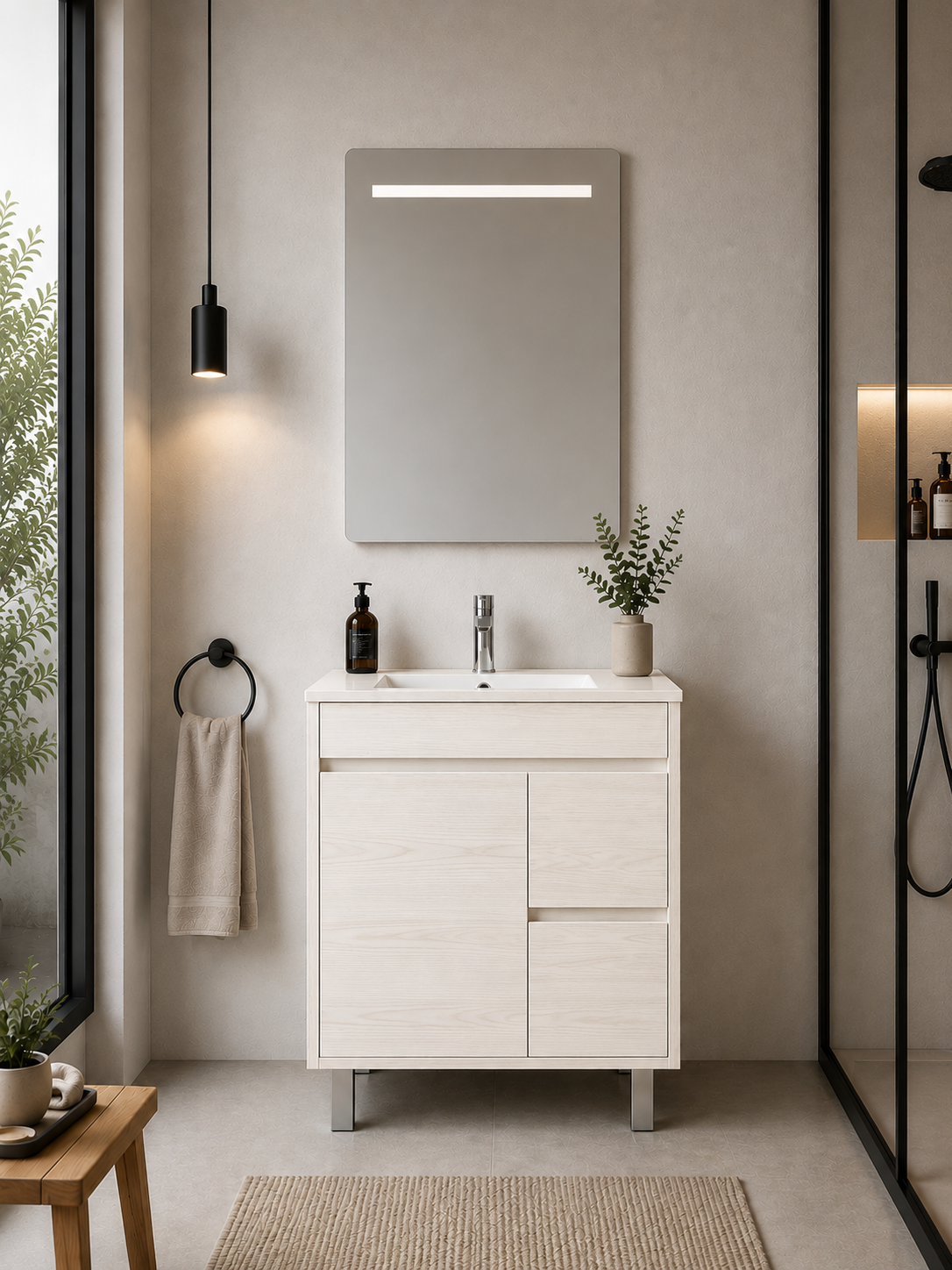 Mobile da bagno ISQUIA con lavabo