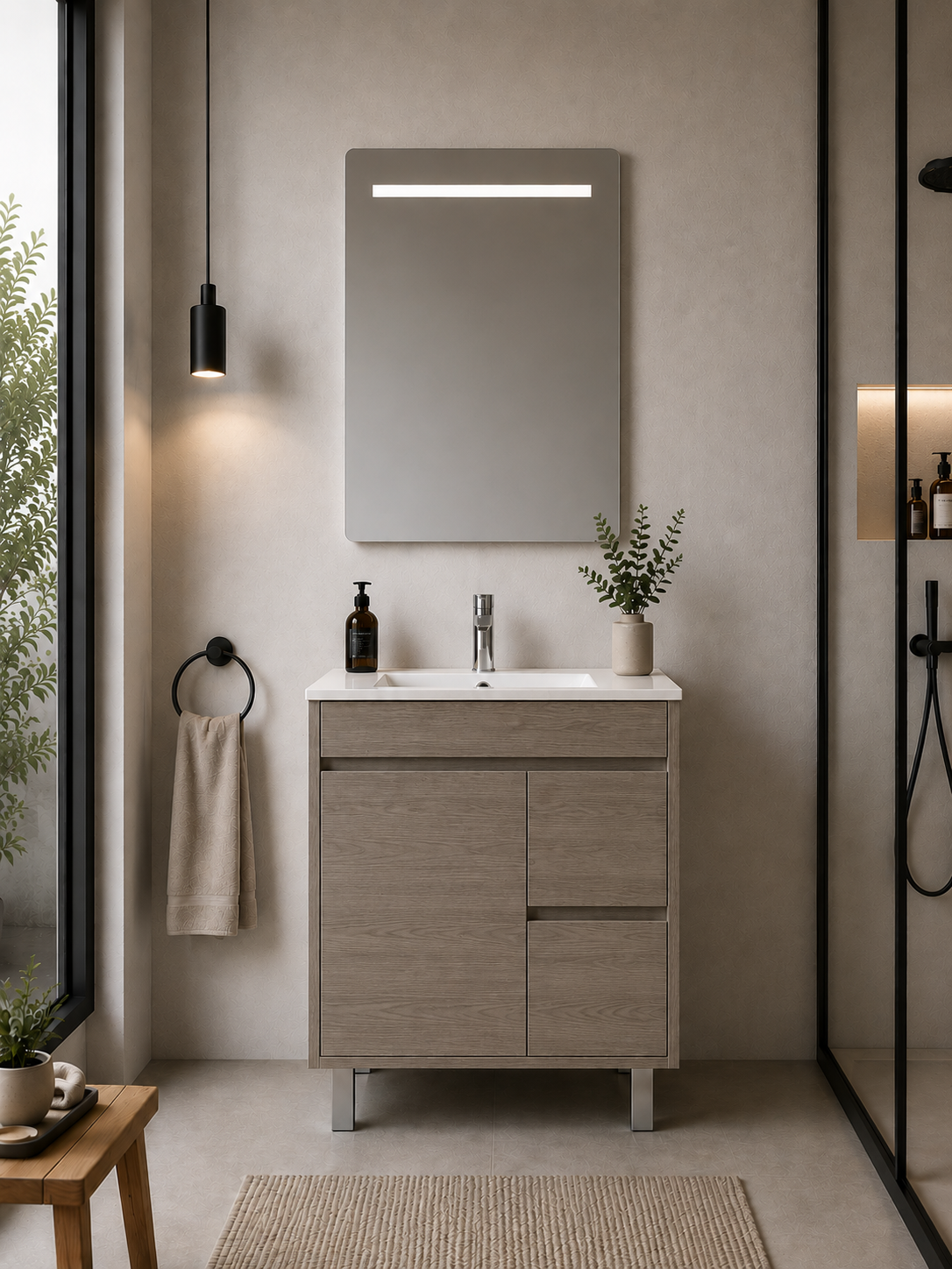Mobile da bagno ISQUIA con lavabo
