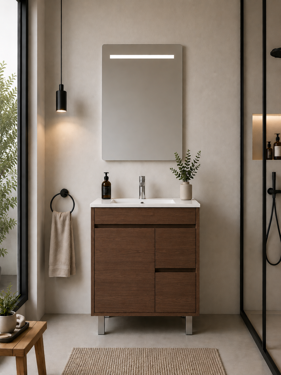 Mobile da bagno ISQUIA con lavabo
