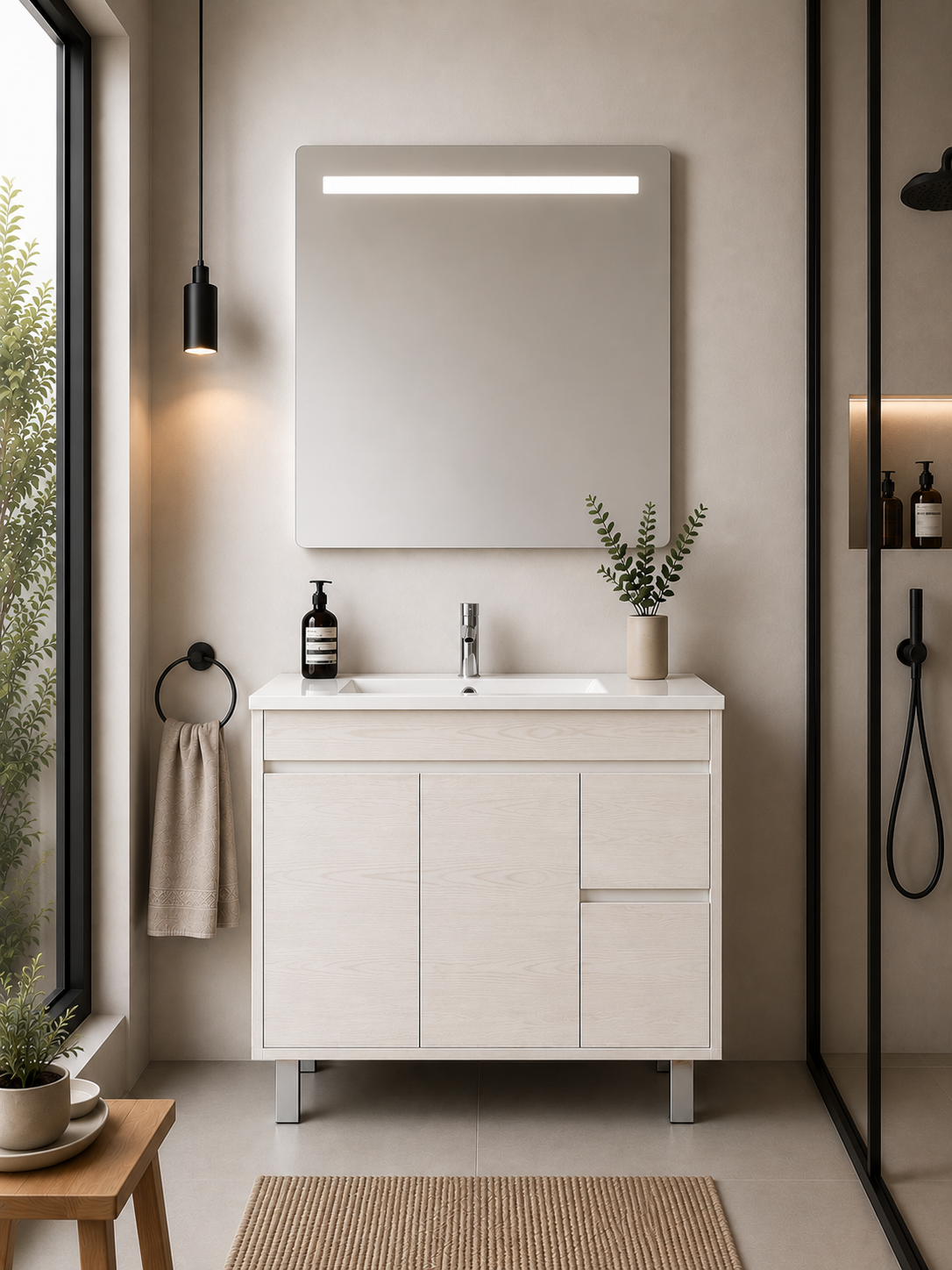 Mobile da bagno ISQUIA con lavabo