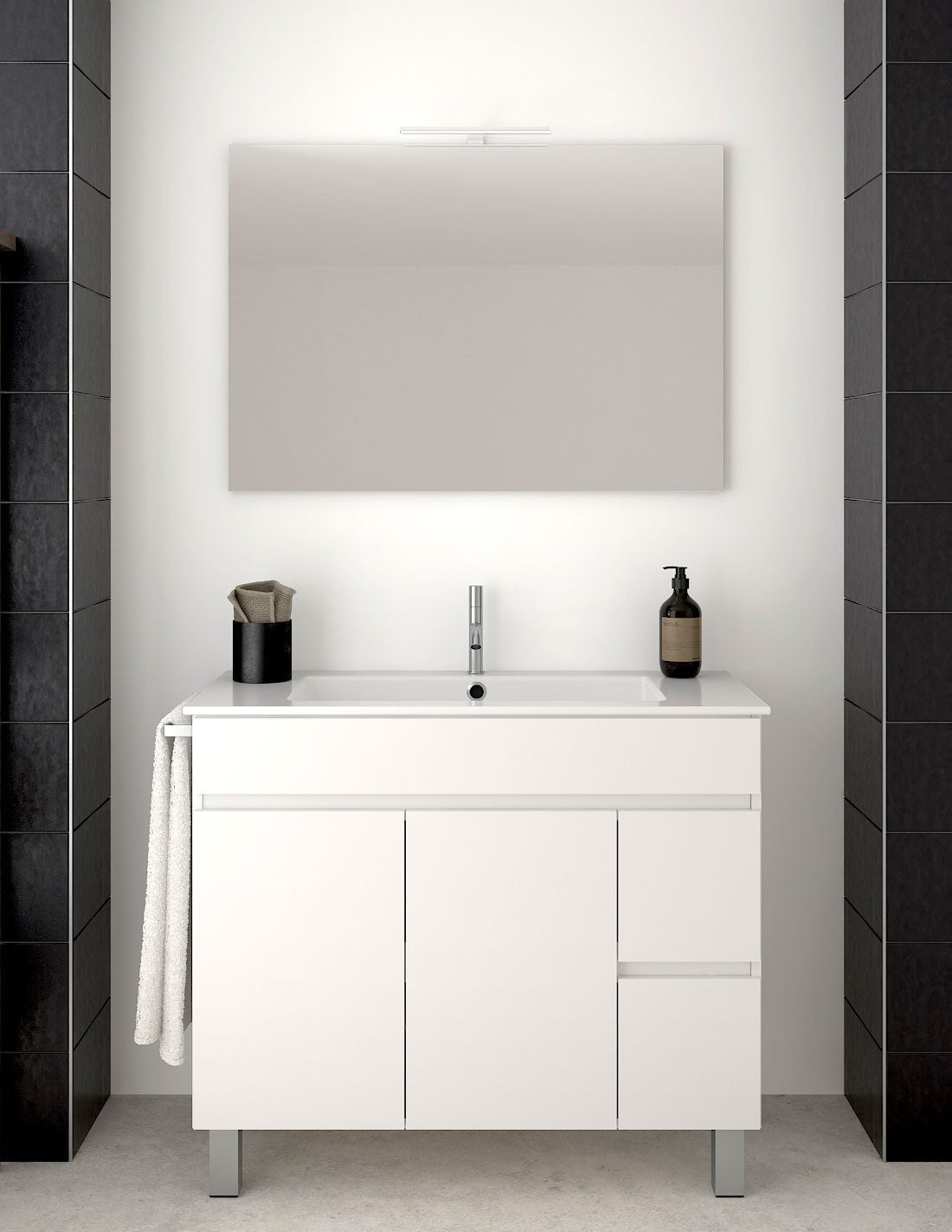 Mobile da bagno ISQUIA con lavabo