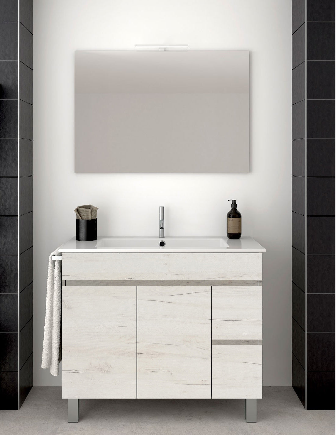 Mobile da bagno ISQUIA con lavabo