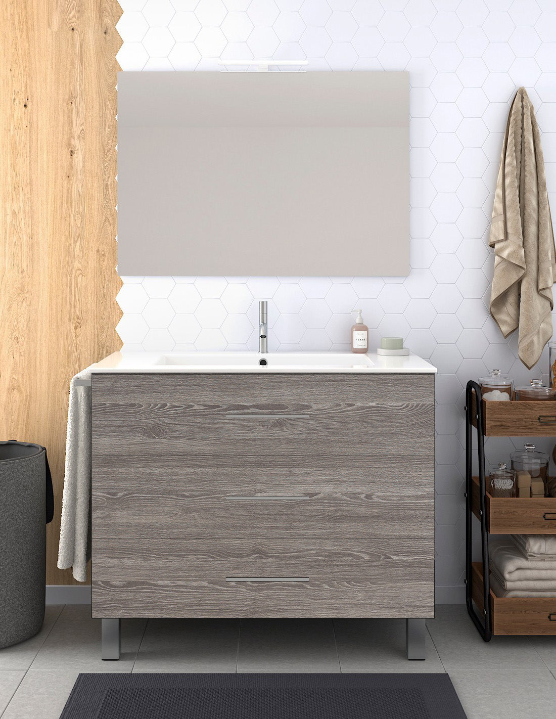 Mobile da bagno RIBERA con lavabo