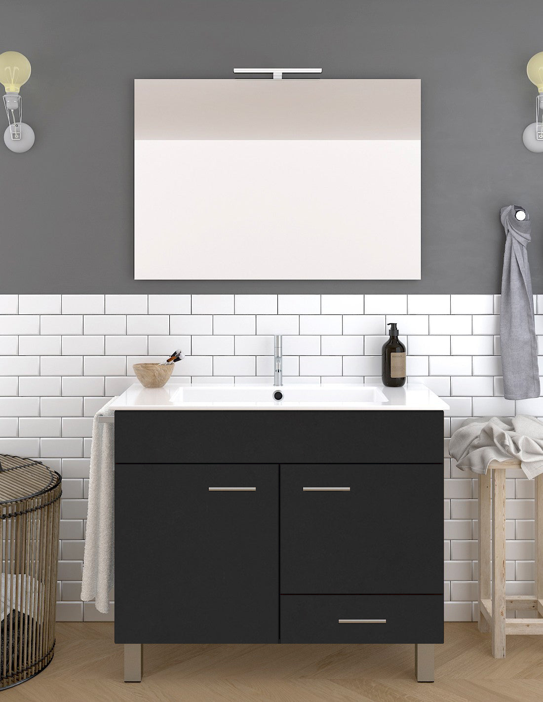 Mobile da bagno SAMOS con lavabo