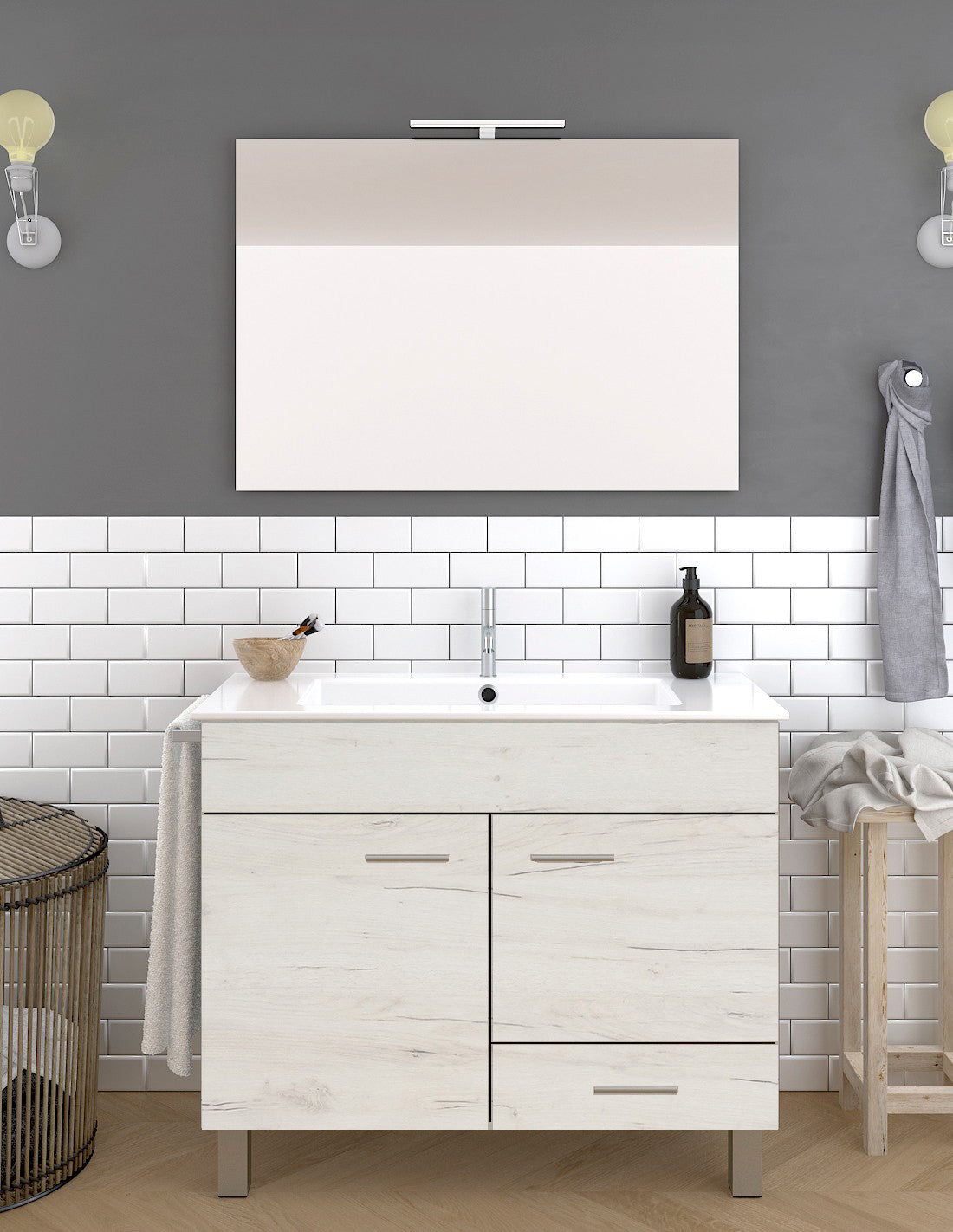 Mobile da bagno SAMOS con lavabo
