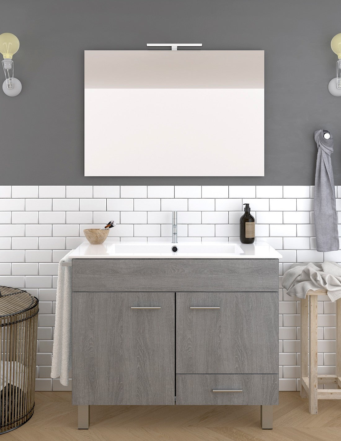 Mobile da bagno SAMOS con lavabo